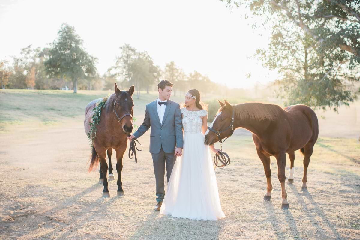 Galway Downs is an Inland Empire wedding venue complete with horses and a carriage house