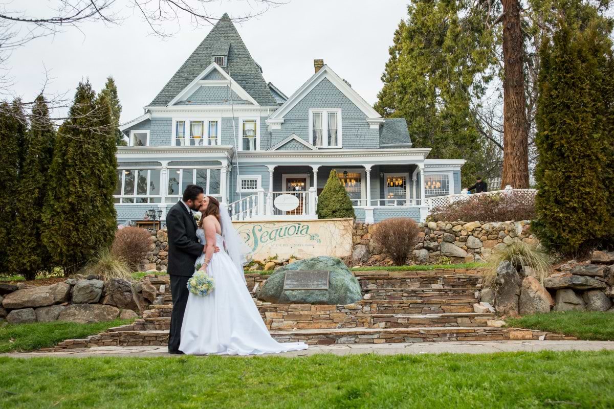 Sequoia Mansion is a vintage estate wedding just outside of Sacramento