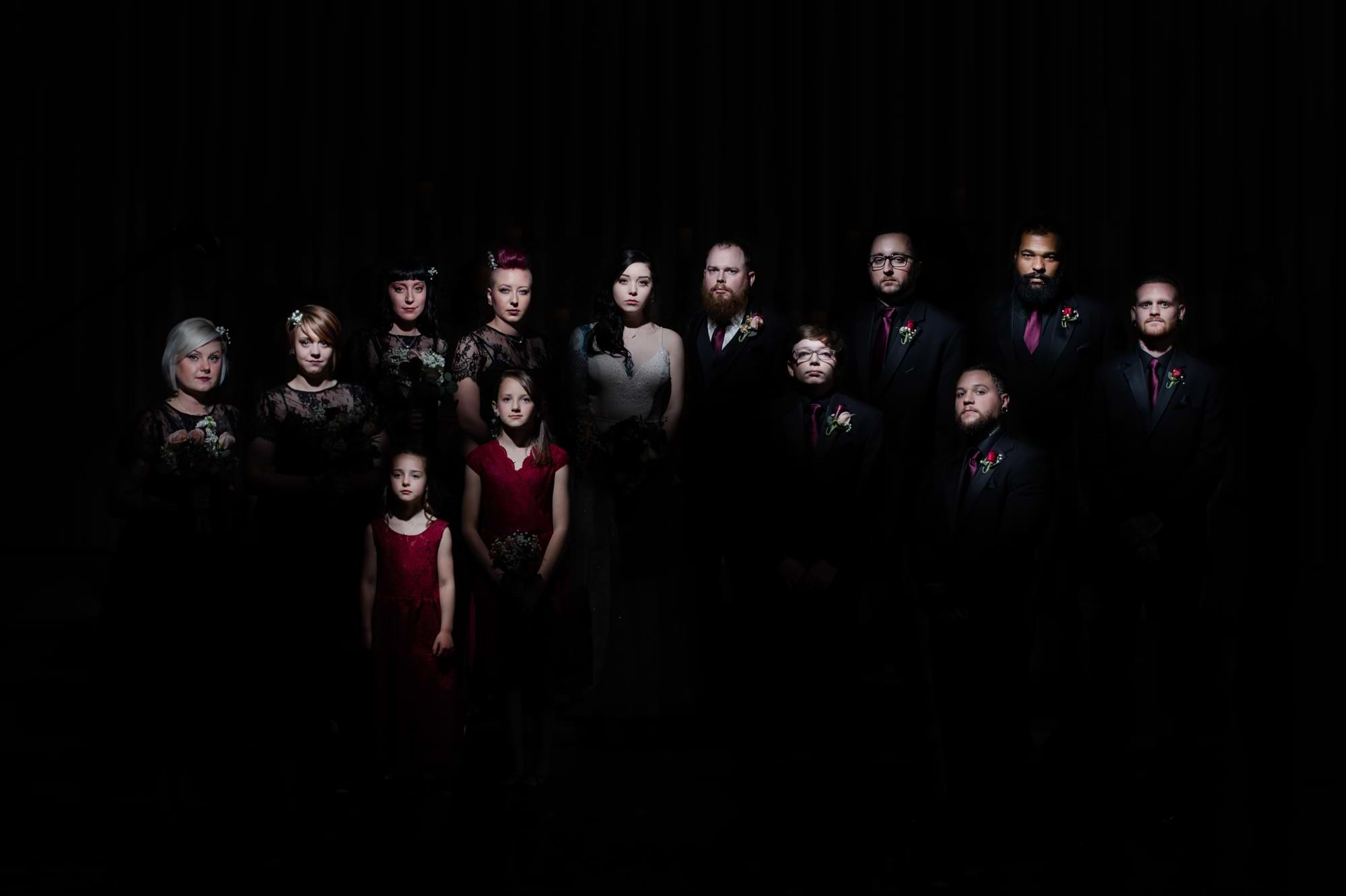 Gothic Themed Family Portrait - Black Forest by Wedgewood Weddings