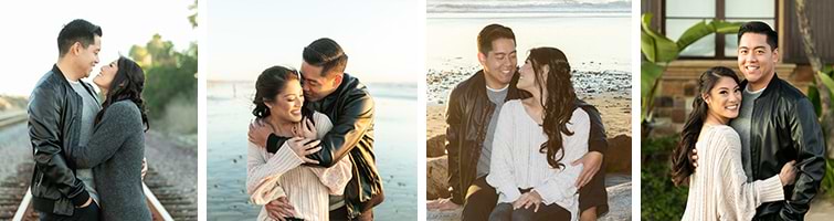 Gorgeous Engagement Photos in Carlsbad By The Sea