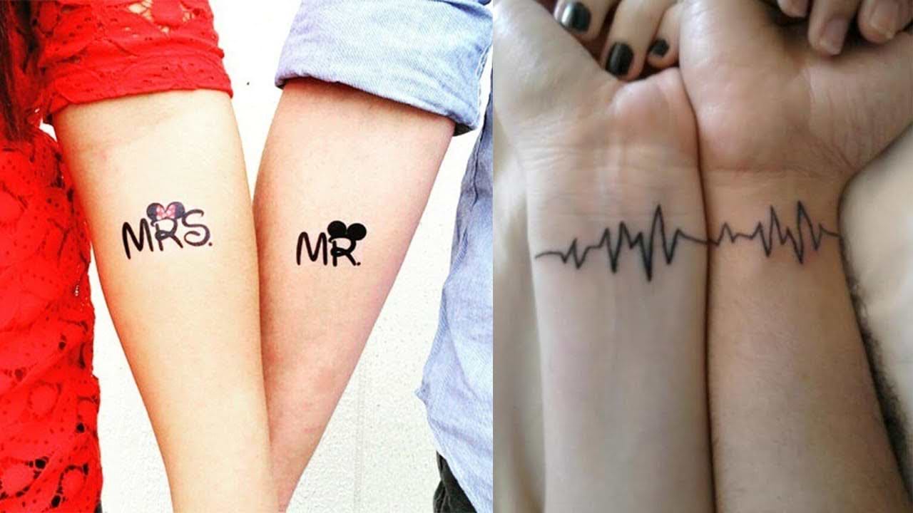 17 Cute Couple Tattoos: Ideas From Diamonds to Ghibli Characters