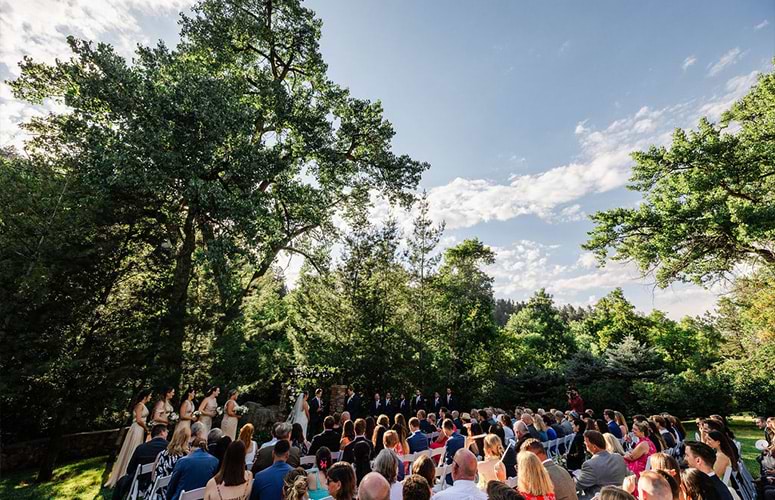Ceremony lawn - Boulder Creek by Wedgewood Weddings