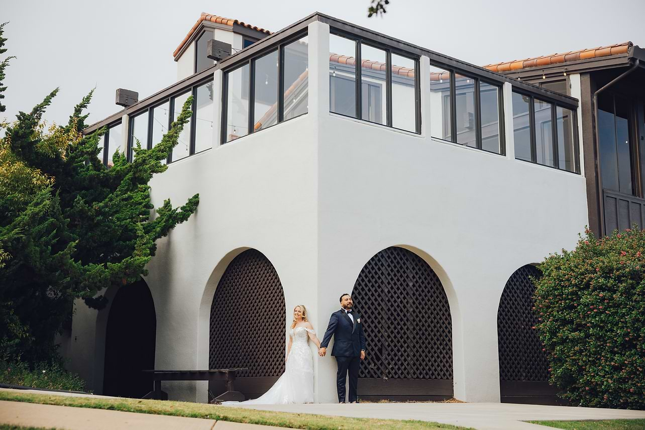 First touch at Carmel Fields by Wedgewood Weddings