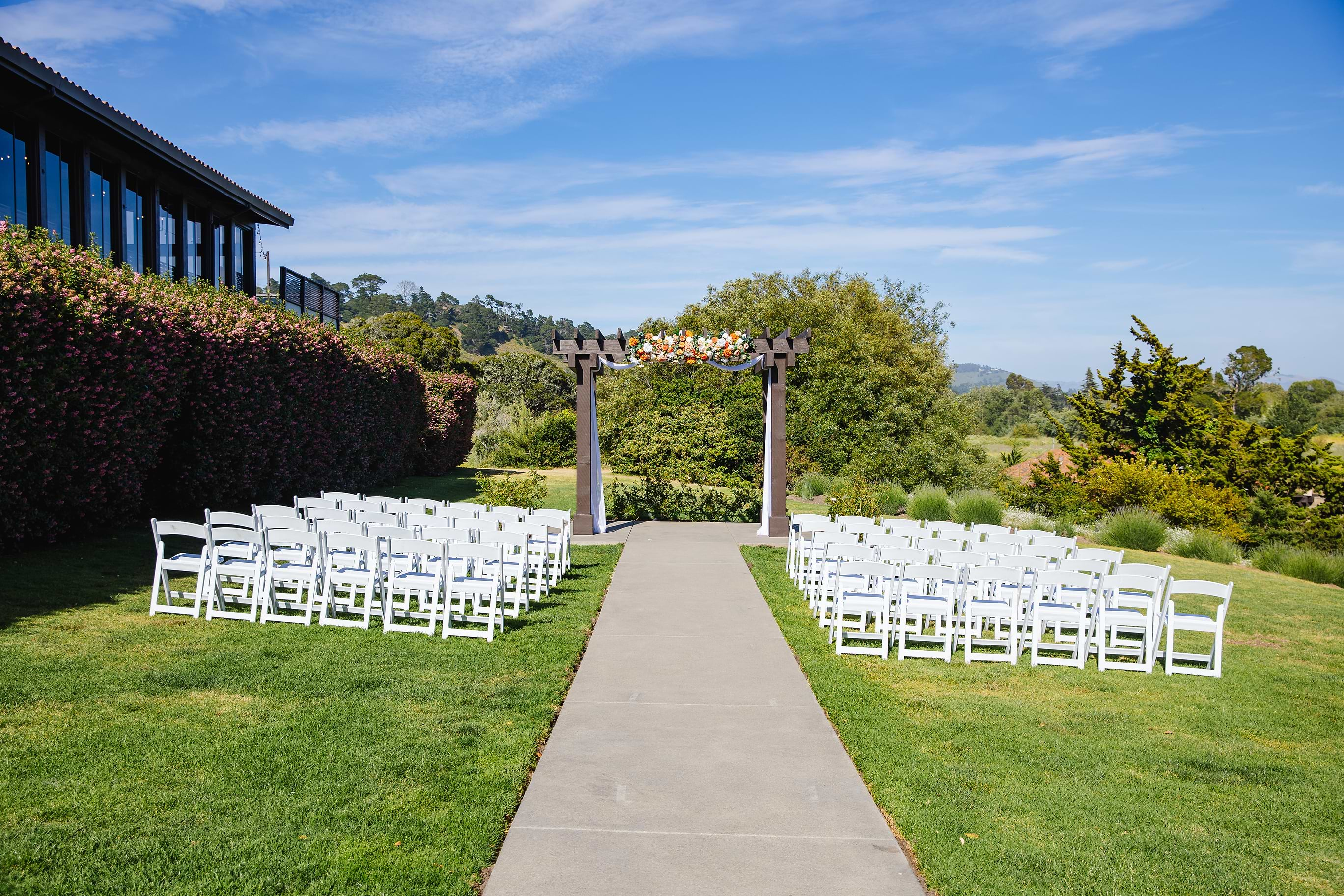 Garden gazebo ceremony - Carmel Fields by Wedgewood Weddings