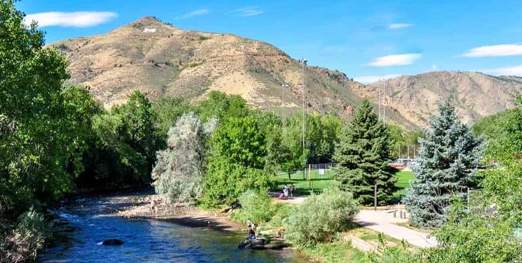 Welcome to Golden Colorado- River Walk