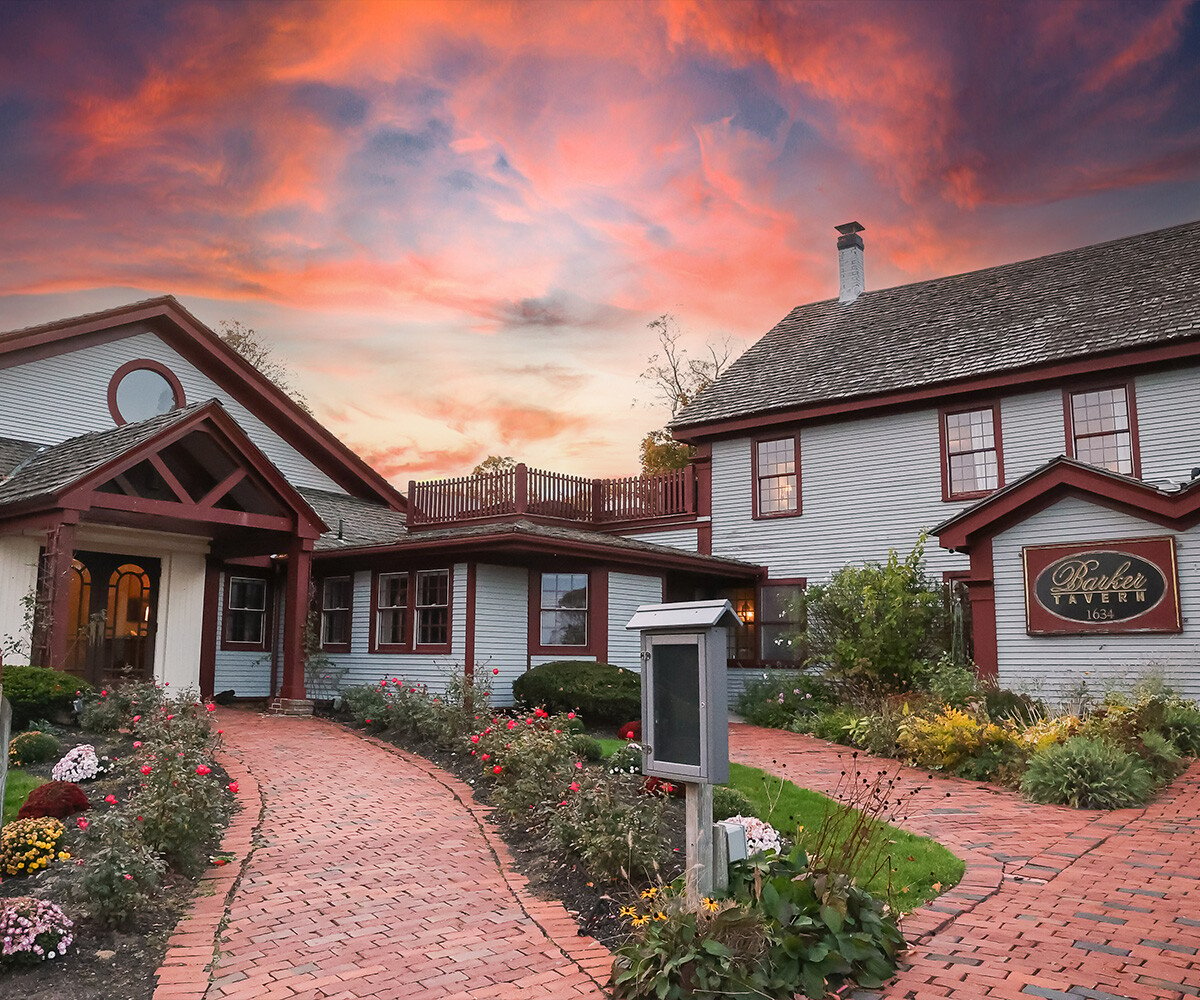 Gorgeous Exterior of Barker House by Wedgewood Weddings