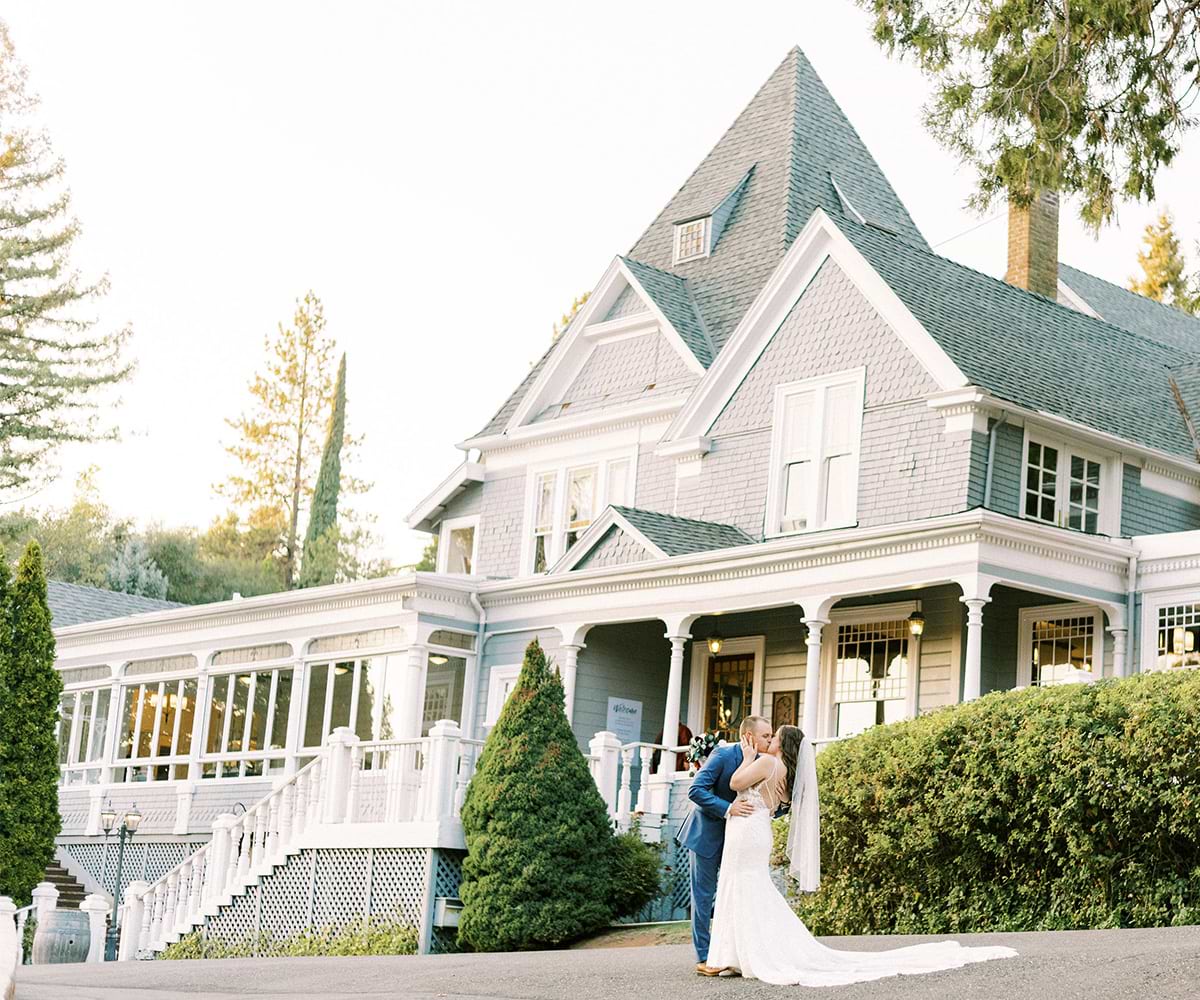 Historic Placerville Wedding Venue: Sequoia Mansion by Wedgewood Weddings