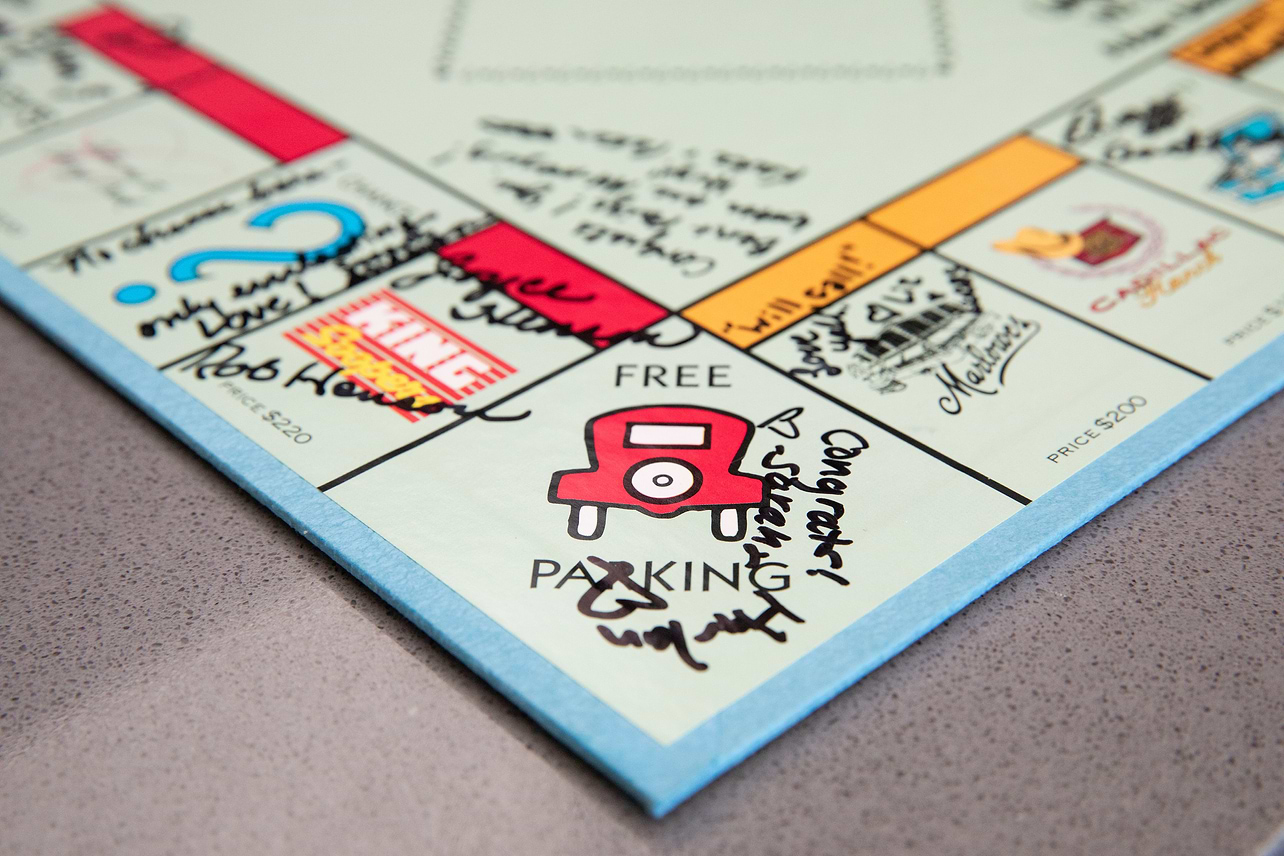 Monopoly Guestbook - The Pines
