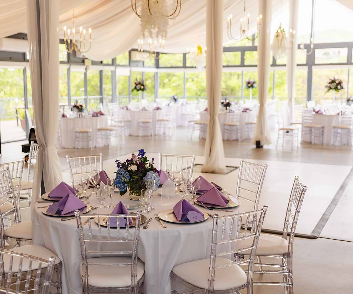 Glamorous reception setup - Hiddenbrooke Hills by Wedgewood Weddings