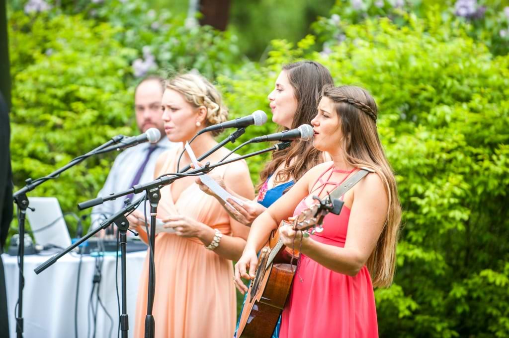 wedding ceremony music and non-wedding party roles