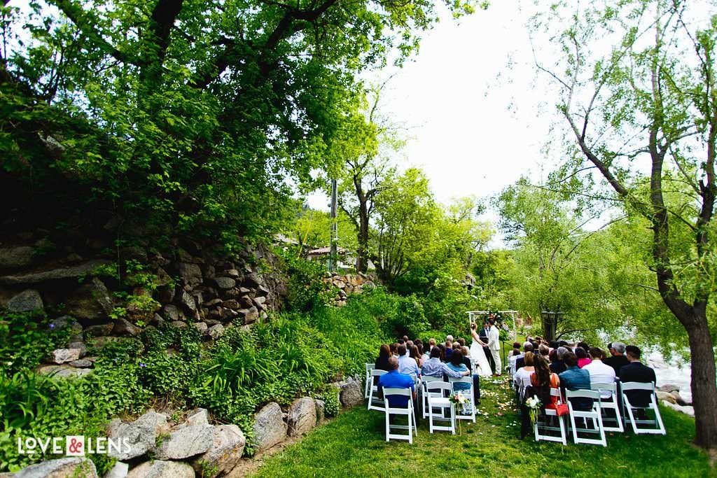 Creekside Ceremony at Boulder Creek by Wedgewood Weddings