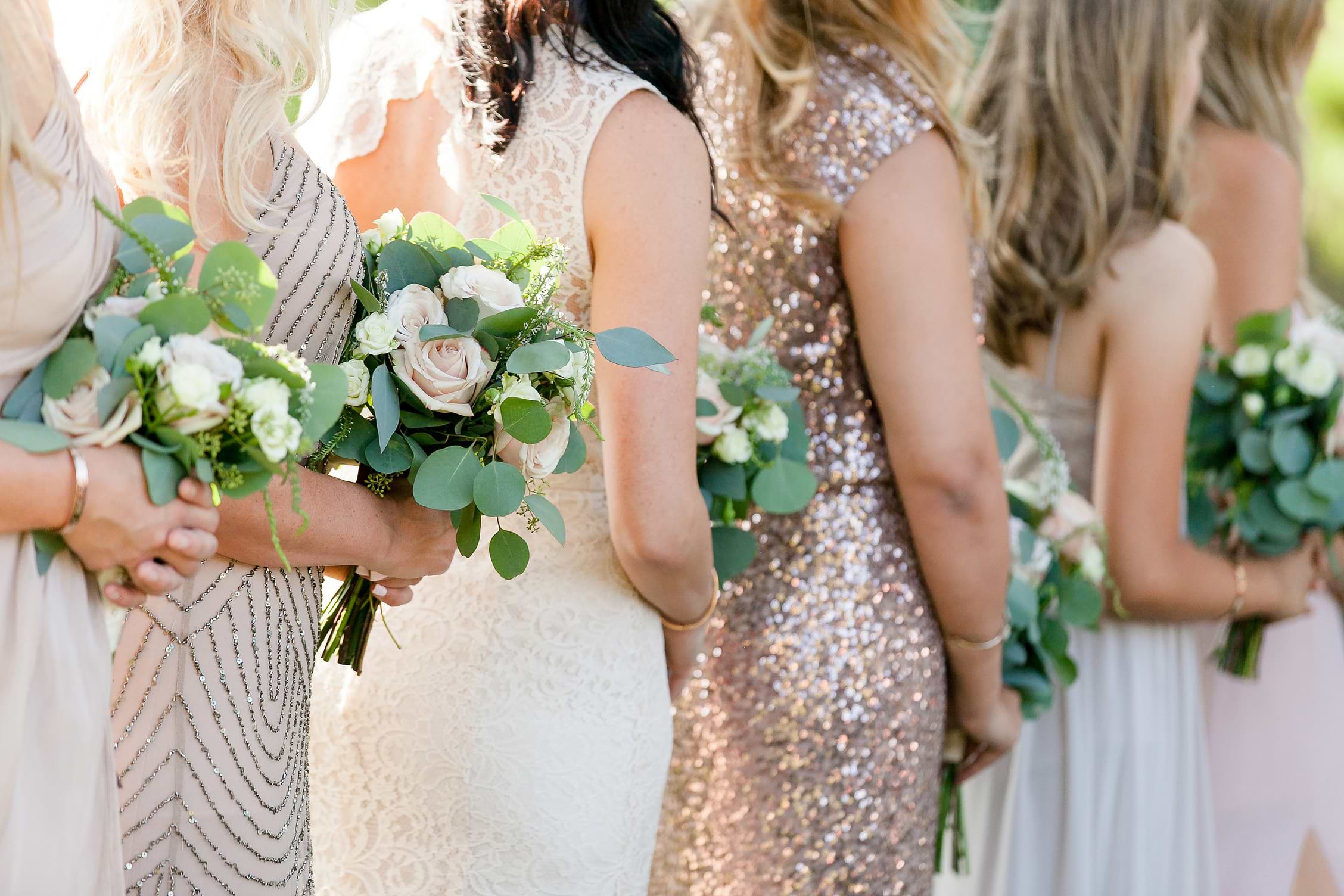 Bridesmaid Dresses with Texture