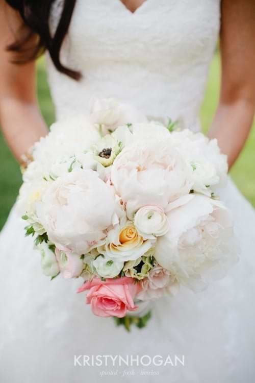 wedding blush bouquet
