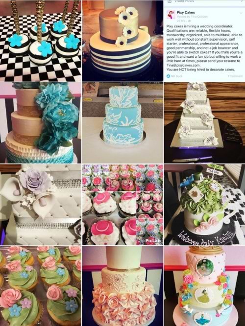 pixy cakes instagram photos