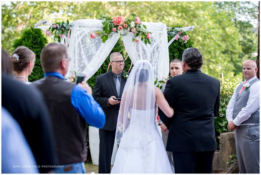 Wedgewood Weddings Sequoia Mansion ceremony