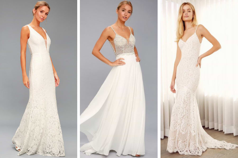 Lulu's White Dresses | Wedgewood Weddings