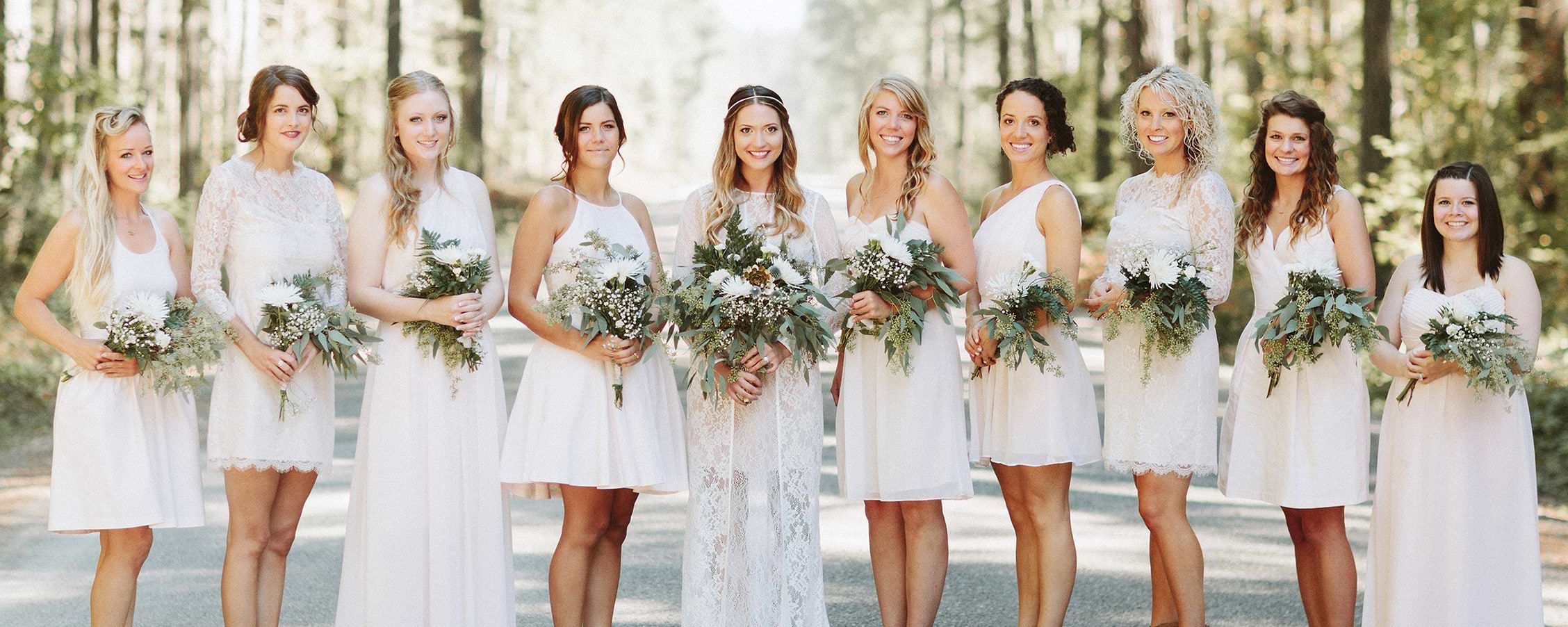 Wedgewood Weddings Bridesmaids Dresses and Attire - Weddington Way