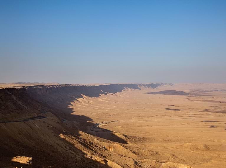 Beresheet Ramon Crater