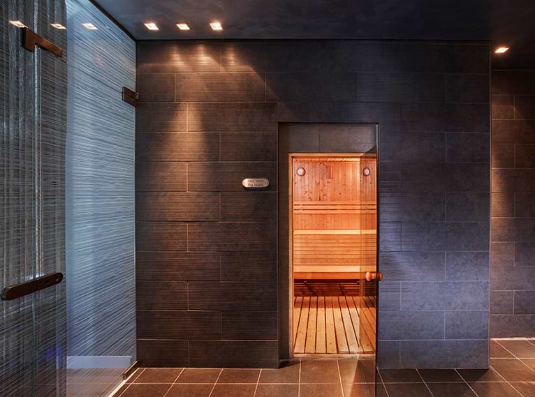 sauna in Royal beach