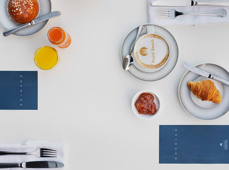 Breakfast at the Royal Beach Tel Aviv