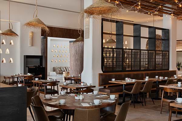 Le restaurant de l’hôtel