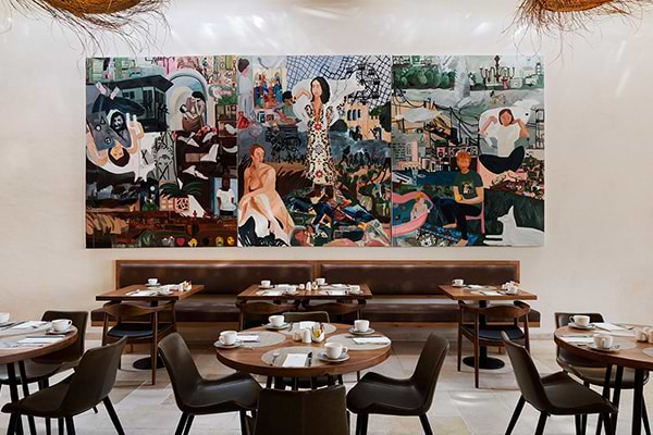 Le restaurant de l’hôtel