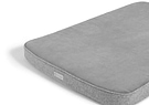 Diggs snooz pad in Grey (light grey) color with Diggs logo in front of the pad.  