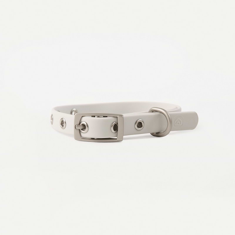 White leather collar sales