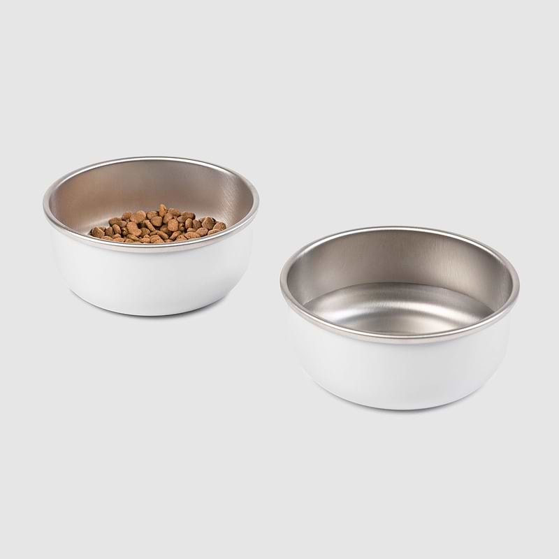 Crate and barrel dog bowl store