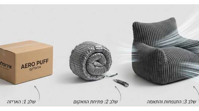 פוף והדום Aero Puff10
