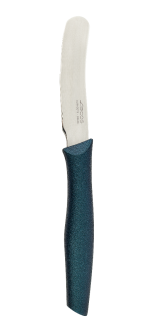 Cuchillo Mantequilla Color Azul Metalizado Serie Nova 90 mm
