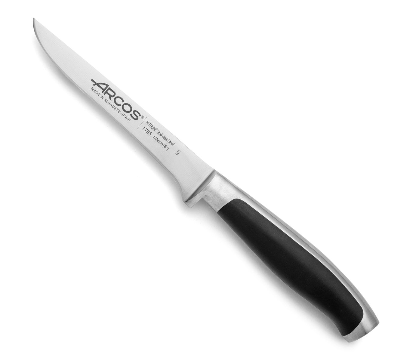 Compra Arcos Serie Universal - Cuchillo para Queso, Hoja de Acero  Inoxidable NITRUM 145 mm, Mango de Polioximetileno (POM), Color Negro en