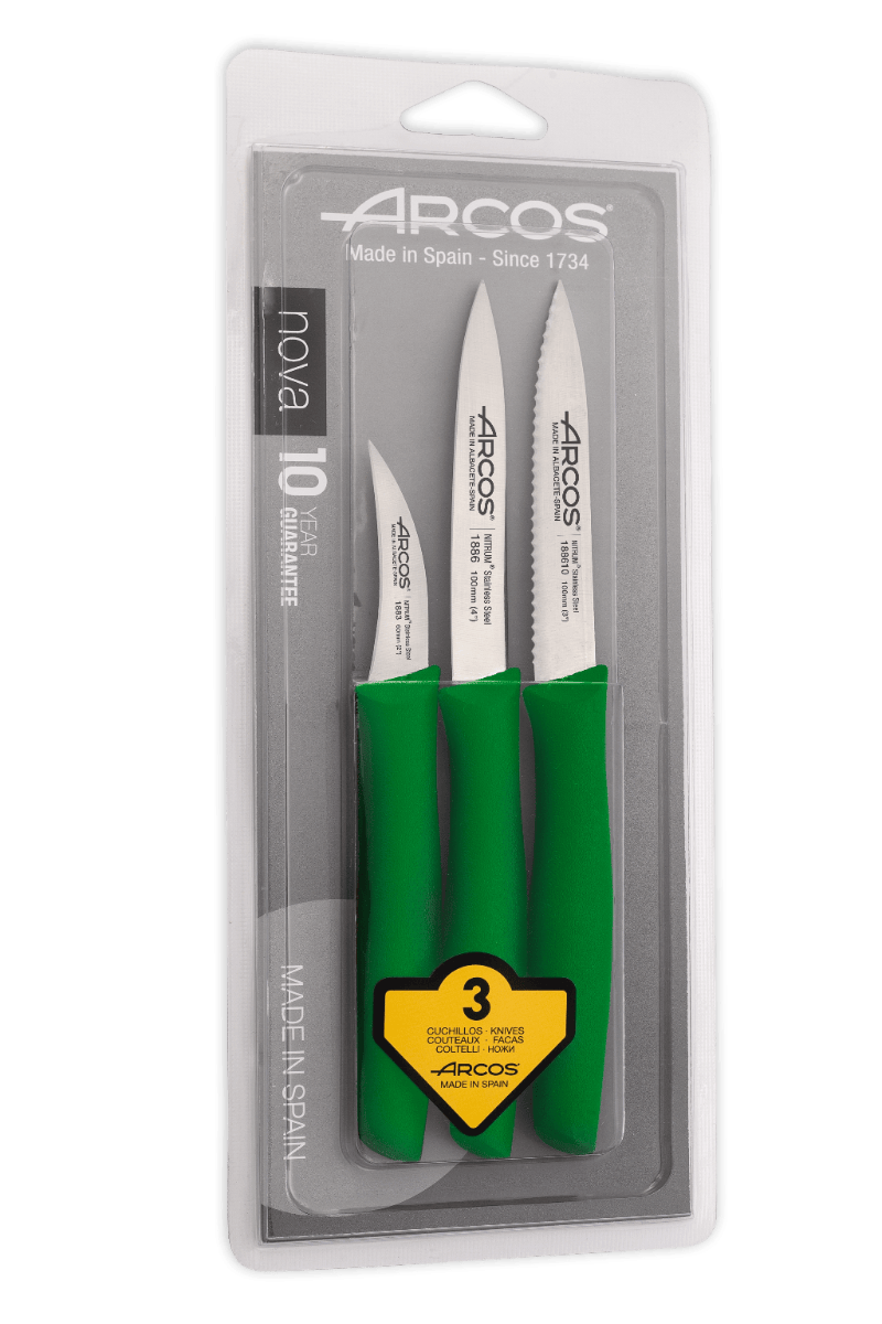 Arcos Nova 6 PCS. Paring Knife Set