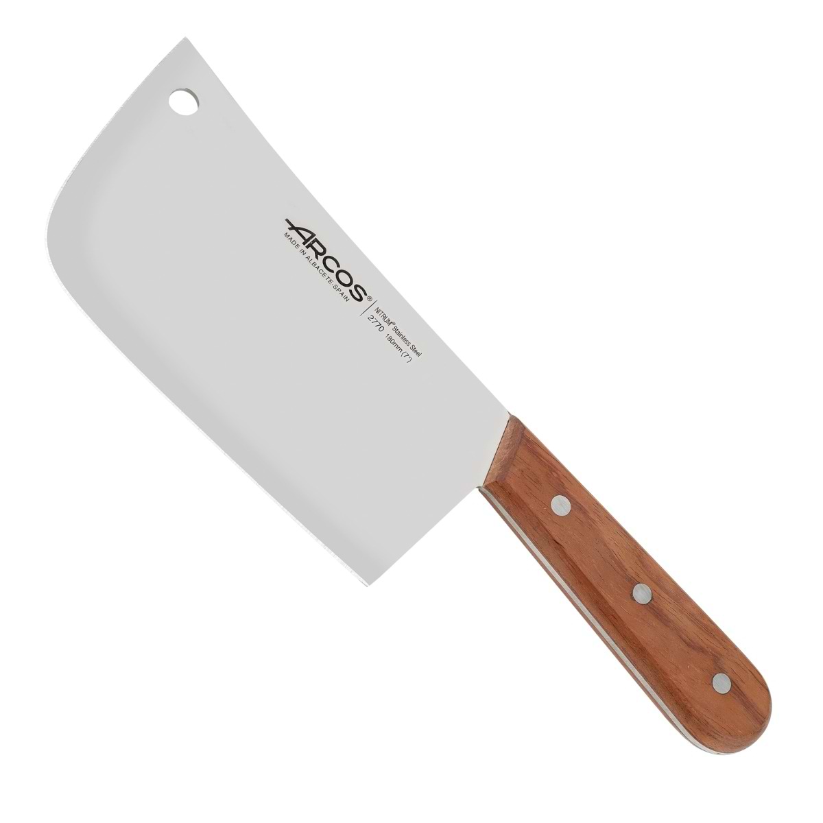 cleaver Arcos Coupe fromage à 2 mains Fixed Steel 260 mm handle pom black