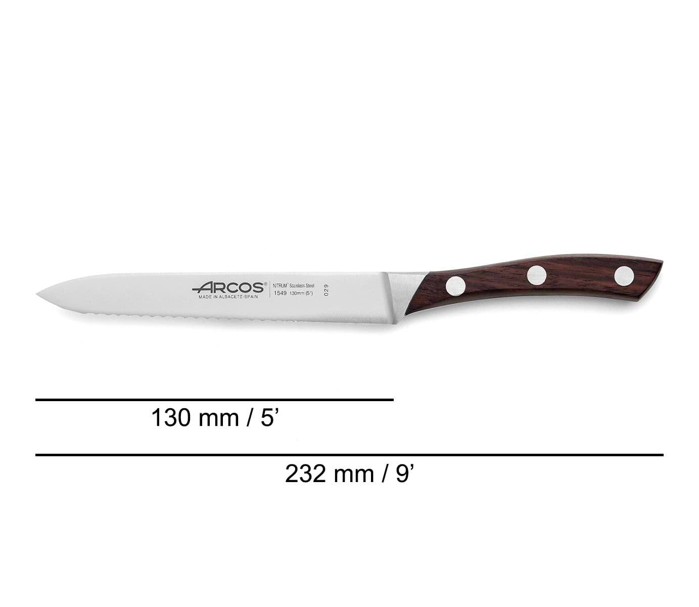 5 Serrated Utility Knife - Nitrogen Collection 