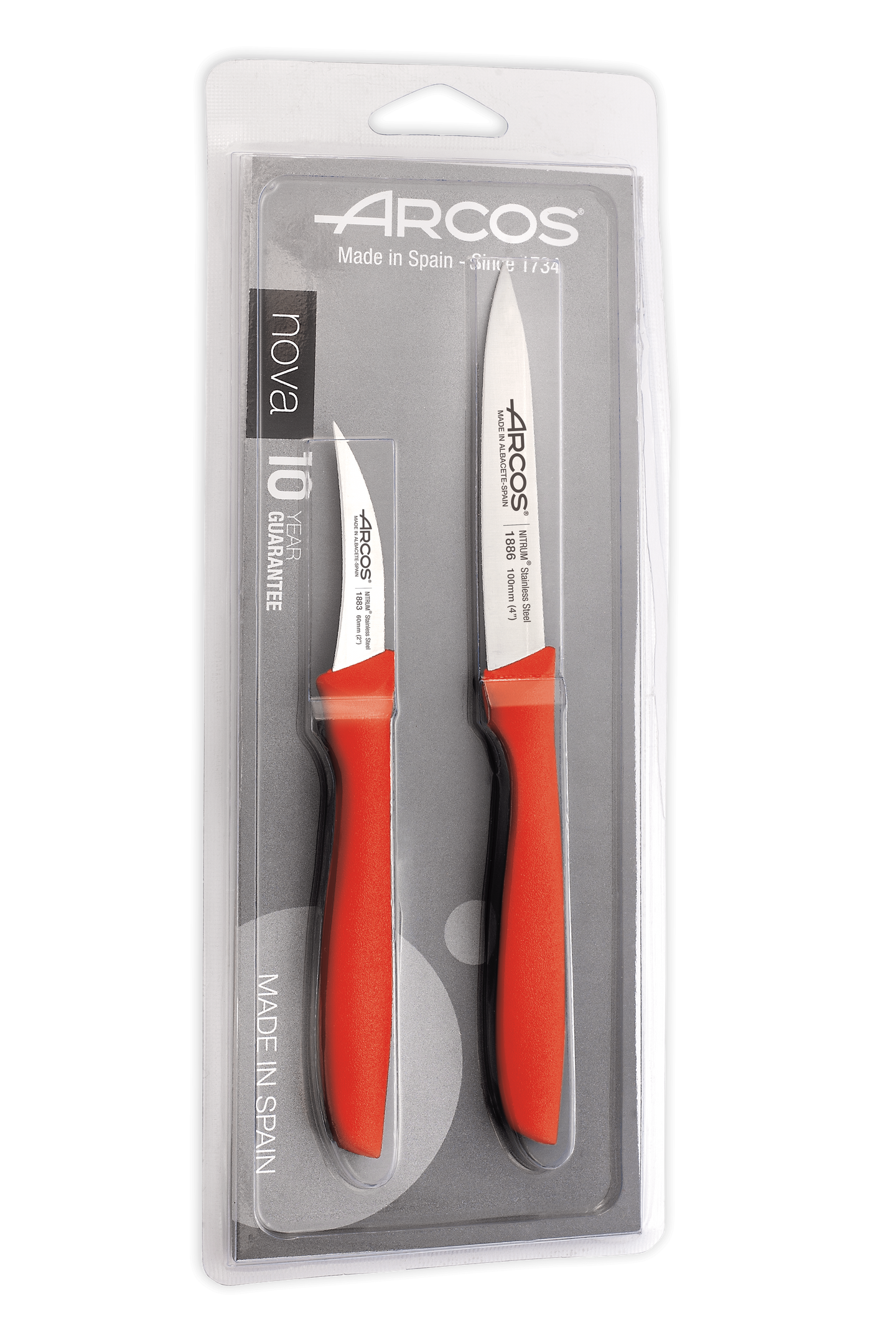 Arcos Nova 6 PCS. Paring Knife Set