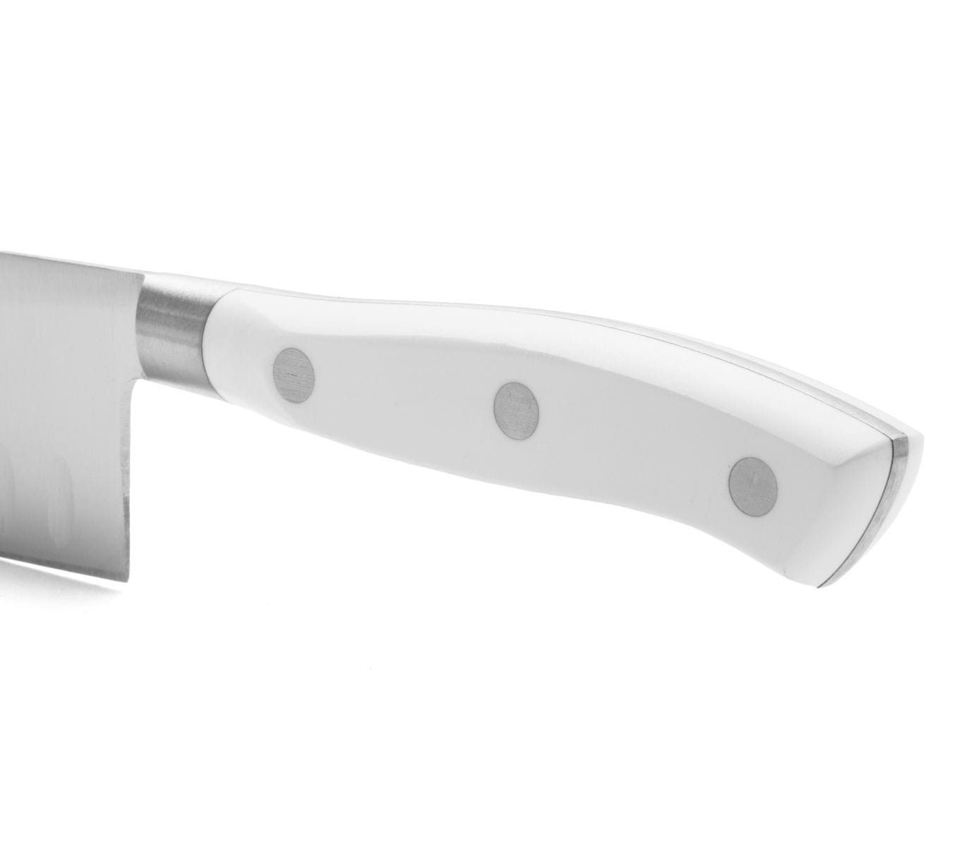 INNOVATIONwhite™ 5.5 Ceramic Santoku Knife - White Z212 Blade with  Non-Slip Blue Handle