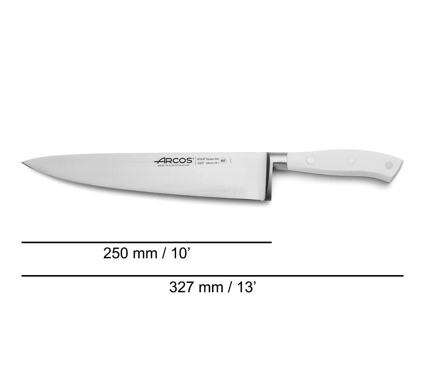 10 in (25 cm) Chef Knife - Stainless Steel