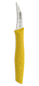 Cuchillo mondador Color Amarillo Serie Nova 60 mm