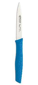 Nova Series 4" Serrated Blue Colour Paring Knife