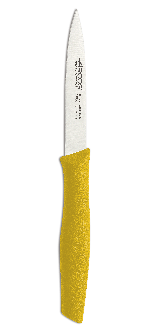 Cuchillo Mondador Color Mostaza Serie Nova 100 mm