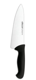Cuchillo Cocinero color negro Serie 2900 200 mm