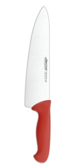 Cuchillo Cocinero color rojo Serie 2900 250 mm