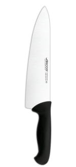 Cuchillo Cocinero color negro Serie 2900 250 mm