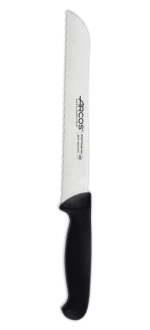 2900 Series Black Colour Bread Knife