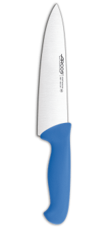 Cuchillo Cocinero color azul Serie 2900 200 mm 