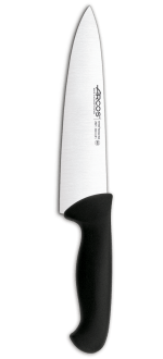 Cuchillo Cocinero color negro Serie 2900 200 mm