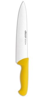 Cuchillo Cocinero color amarillo Serie 2900 250 mm