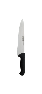 Cuchillo Cocinero color negro Serie 2900 250 mm