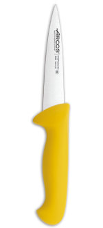 Cuchillo Carnicero color amarillo Serie 2900 130 mm